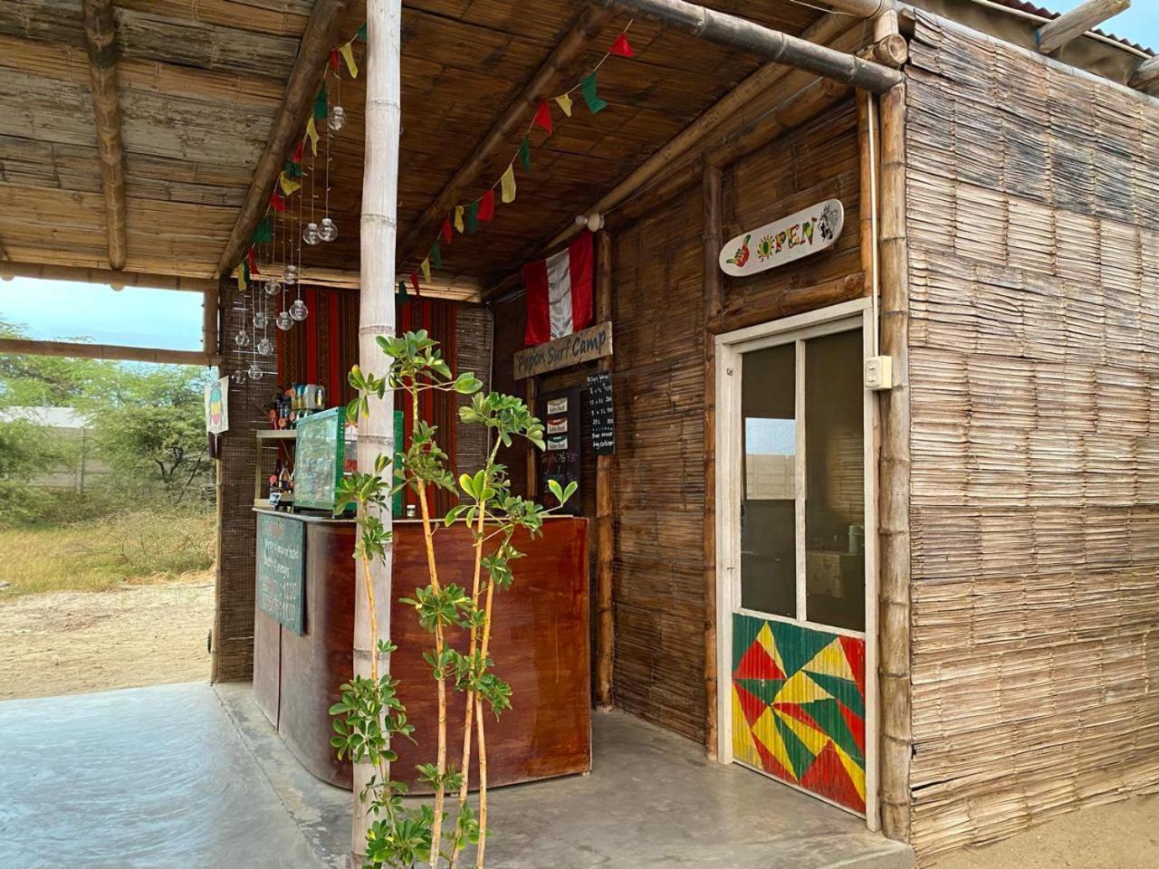 Hotel Pepon Surf Camp Máncora Zewnętrze zdjęcie